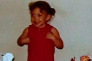 Jennifer Lopez as a baby