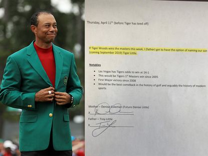 Couple To Name Child Tiger After Woods' Masters Win