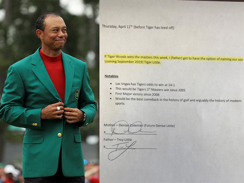 Couple To Name Child Tiger After Woods&#039; Masters Win