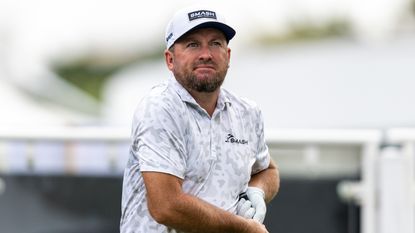 Graeme McDowell at the Hong Kong Open