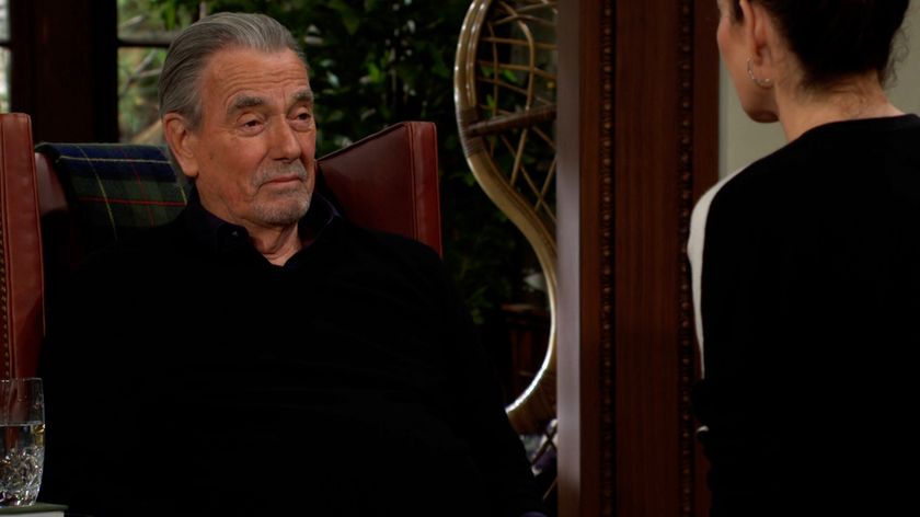 Eric Braeden as Victor smirking in The Young and the Restless