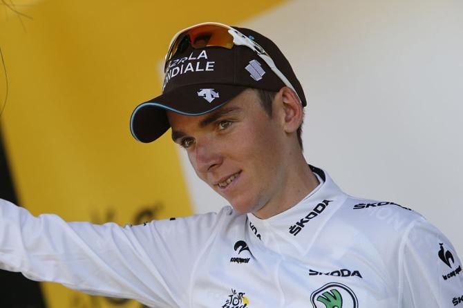 Romain Bardet in white