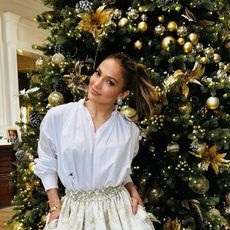 Jennifer Lopez at Christmas