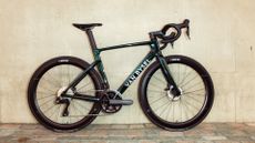 Van Rysel RCR Pro bike in Abyss Green colour