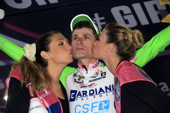 Enrico Battaglin (Bardiani Valvole-CSF Inox) wins in Serra San Bruno