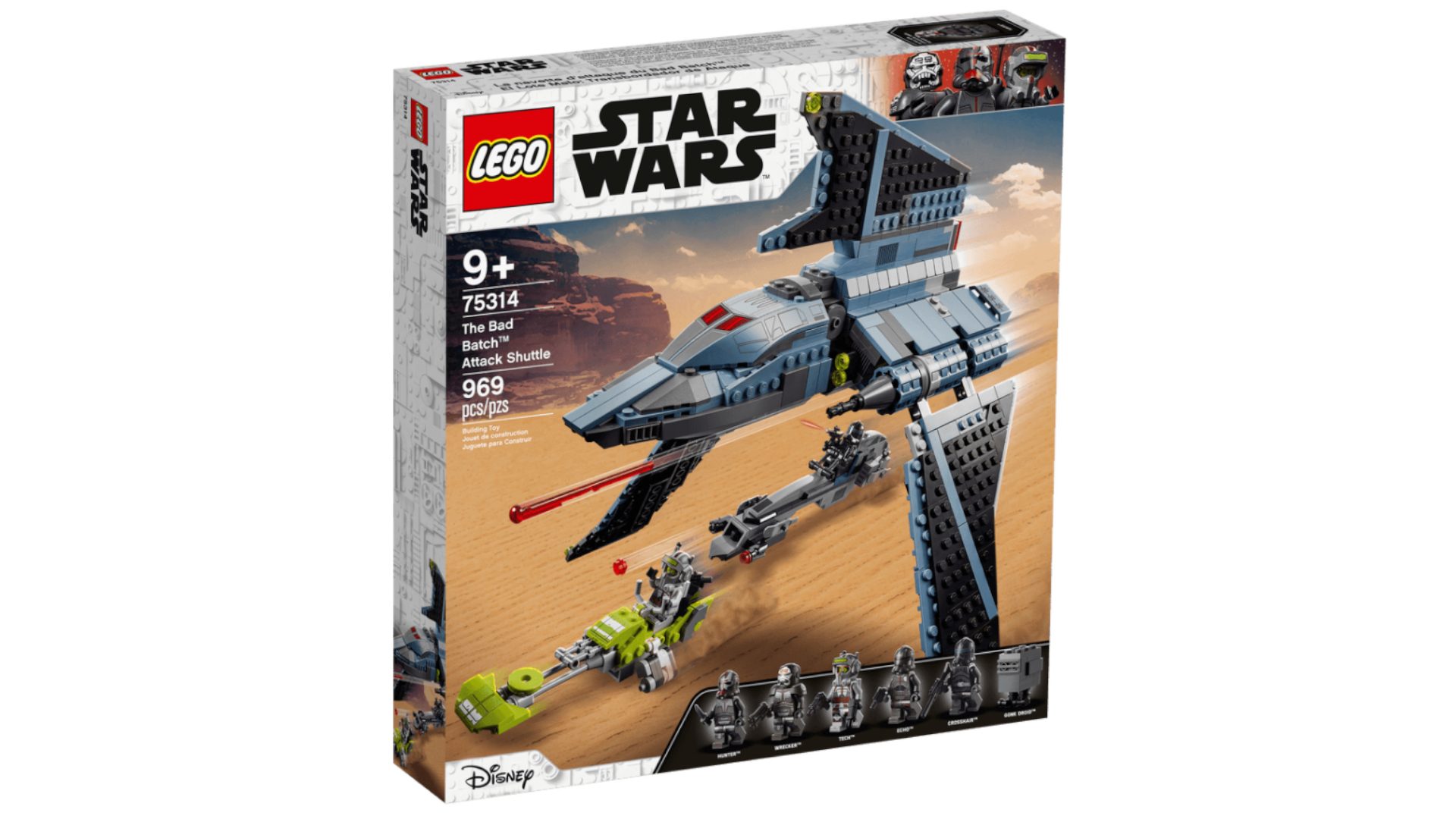 Lego Star Wars: The Bad Batch set