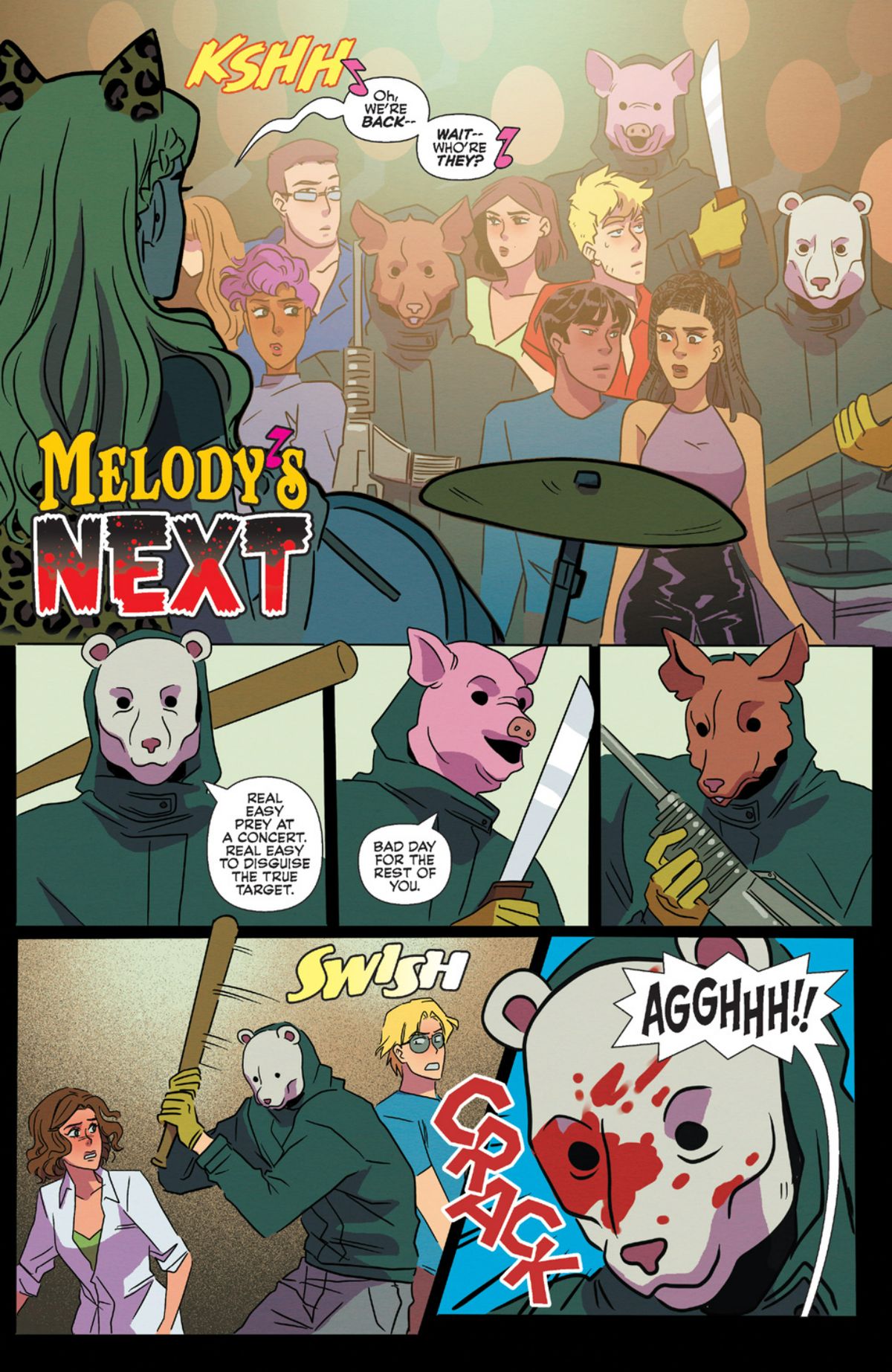 Betty: The Final Girl #1 interior art