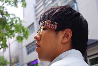 Kwan spend his days recording everything he sees using a camera strapped to his glasses