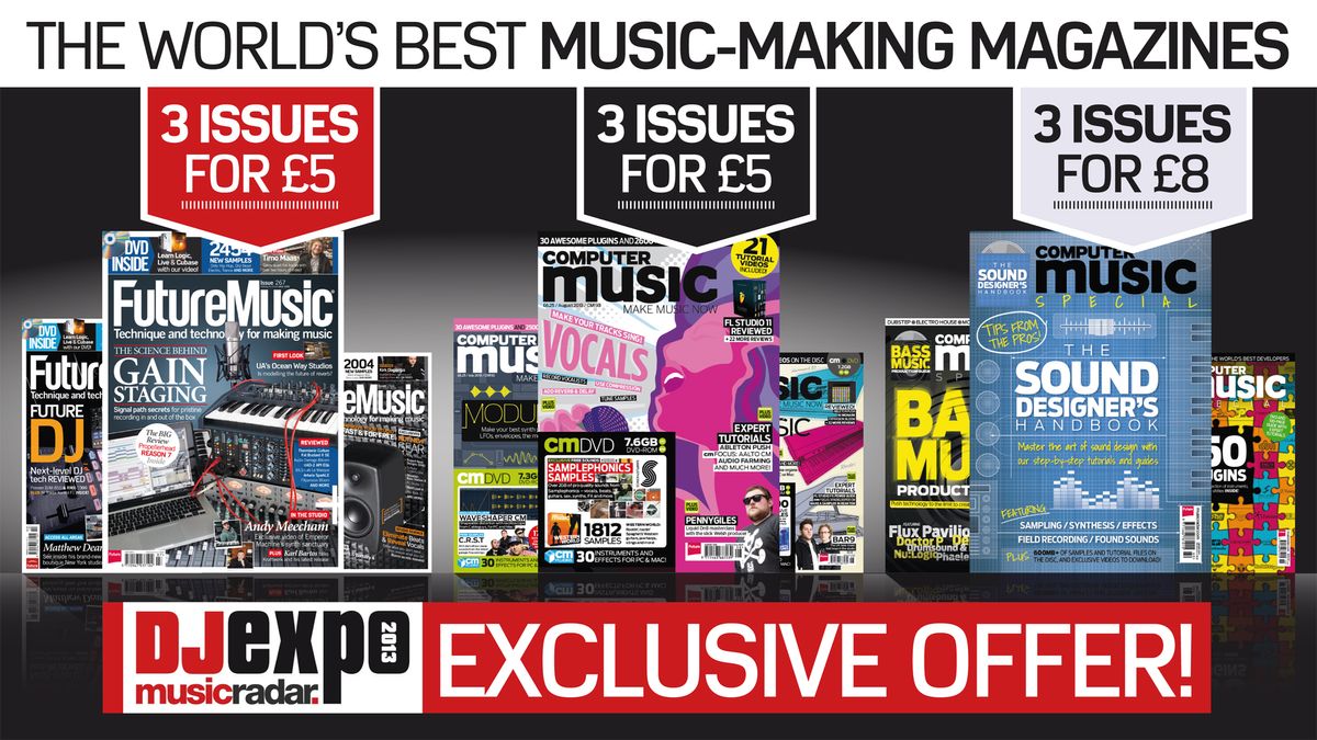 Exclusive DJ Expo subscription offer! MusicRadar