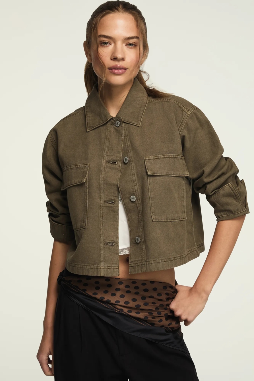 Denim Utility Jacket