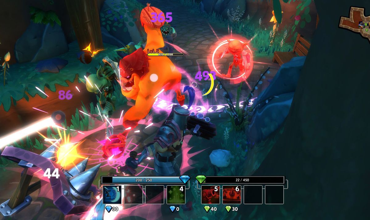 Dungeon Defenders 2 Impressions Colorful Co Op Clashes Pc Gamer