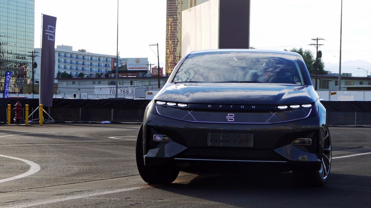 This is the Chinese firm's first car, and it will start rolling off the production line in 2019