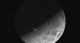 april 2020 night sky Lunar X