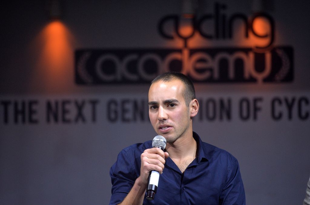 Ran Margaliot is the team manager and a former pro who rode for Saxo Bank