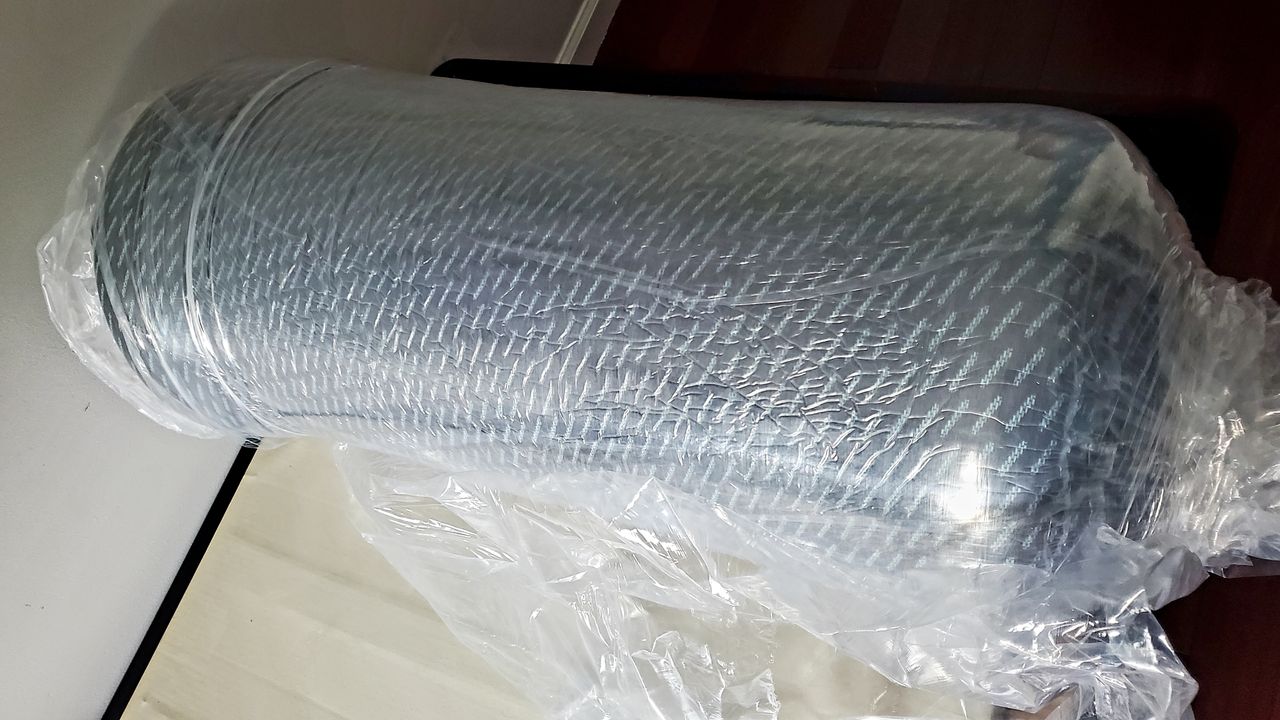 Tuft &amp; Needle Mint Hybrid mattress setup