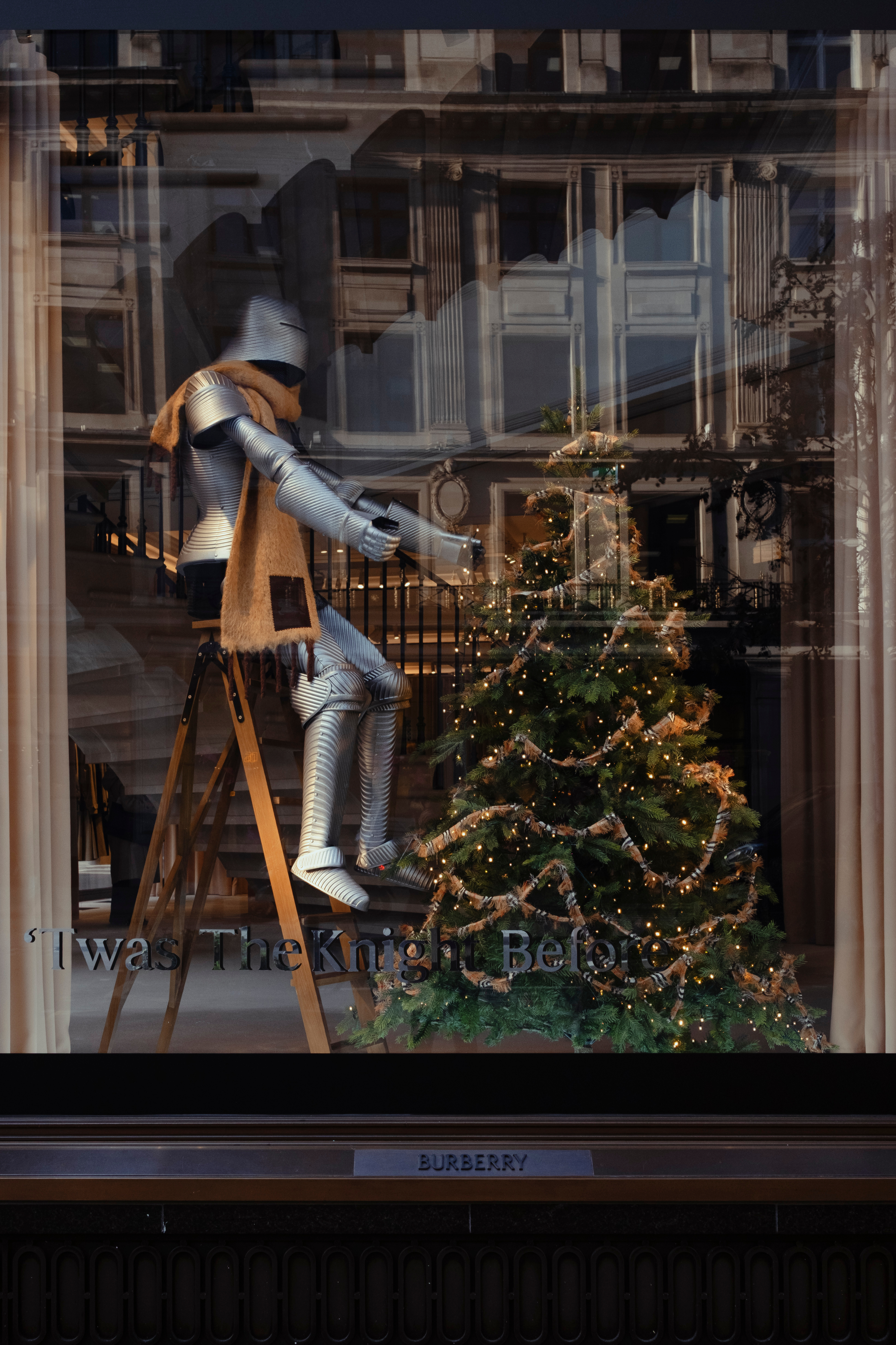 Christmas shop windows