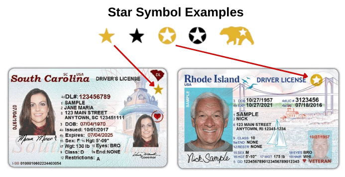Real ID Samples