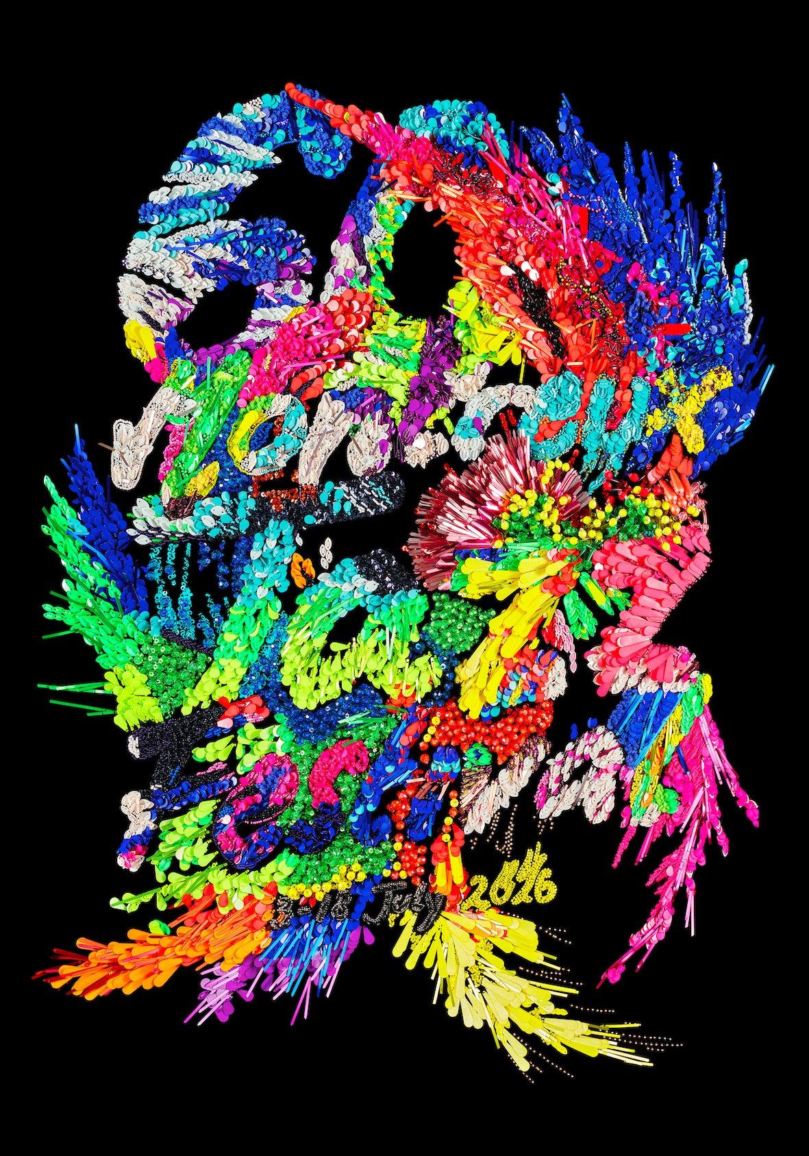 Fondation du Festival de Jazz de Montreux, 2026, artwork by Kevin Germanier