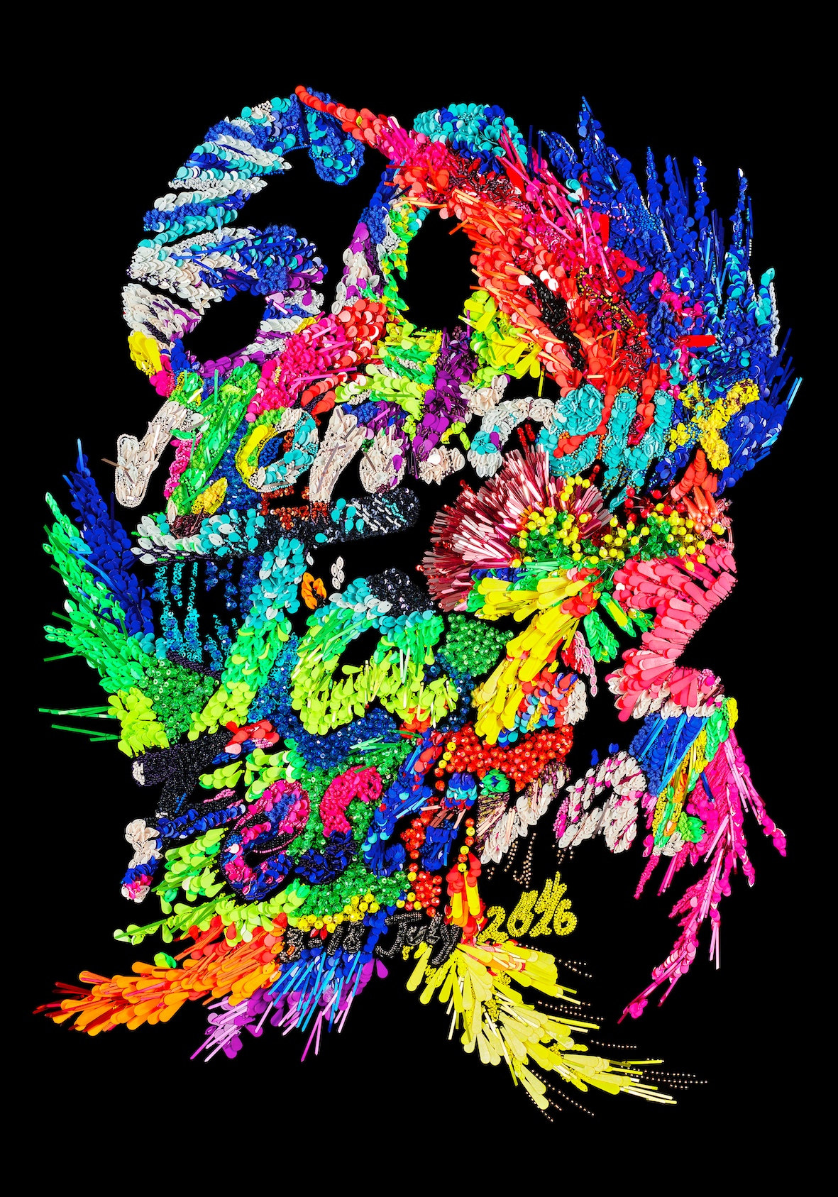Fondation du Festival de Jazz de Montreux, 2026, artwork by Kevin Germanier