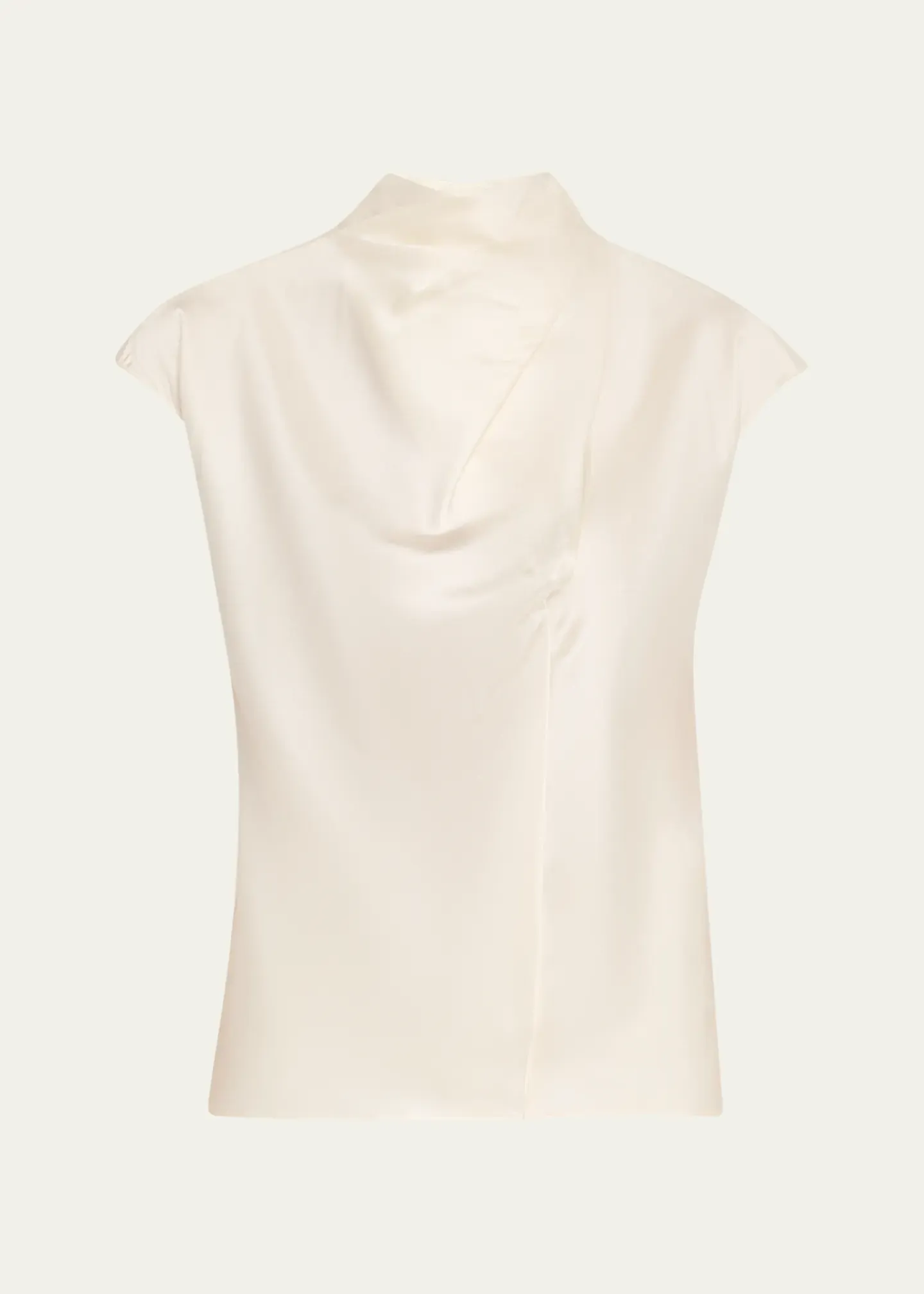 Veronica Beard, Leilany Draped Silk Top