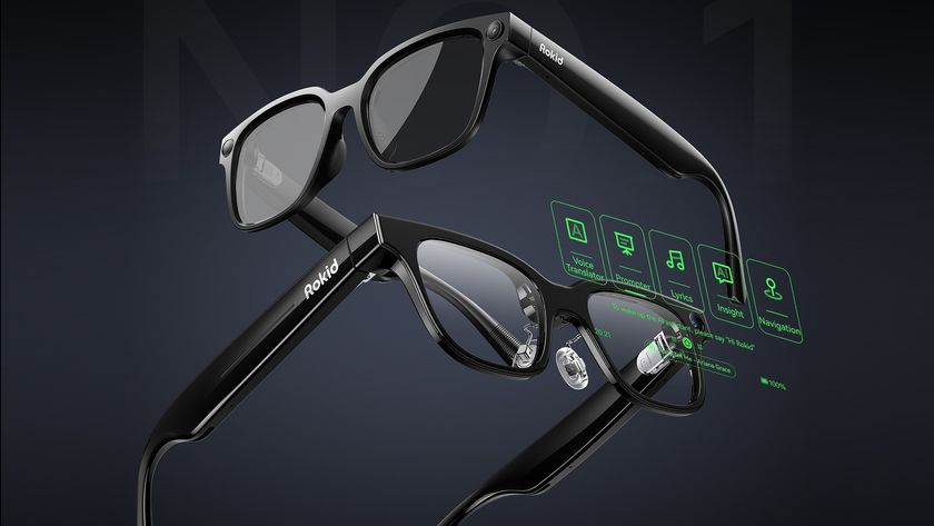 Rokid AI glasses in black