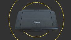 The Canon MAXIFY BX110 on the ITPro background