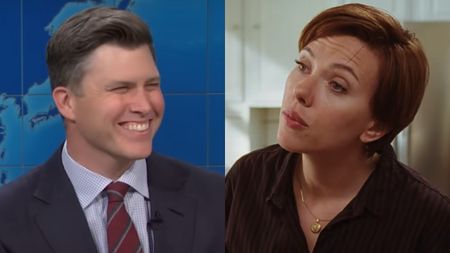 Colin Jost on SNL and Scarlett Johansson in Marriage Story.