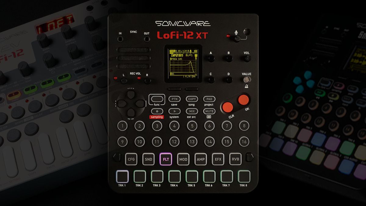 Sonicware Livens up its Lofi-12 sample groovebox with an all-new 