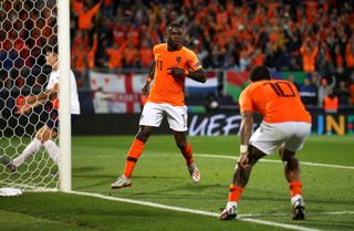 Quincy Promes added the third goal as Holland knocked England out of the Nations League finals in 2019.