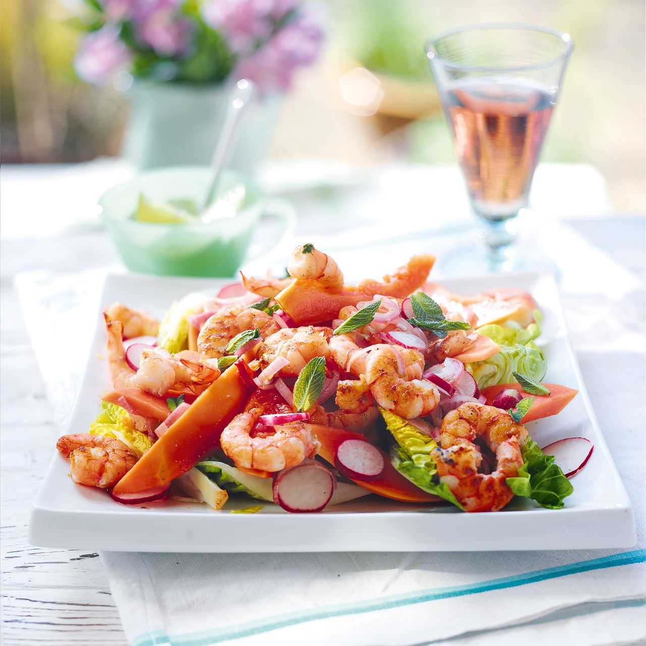 Prawn and Papaya Salad