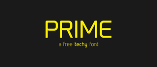 Prime font