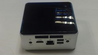 The NUC from the back
