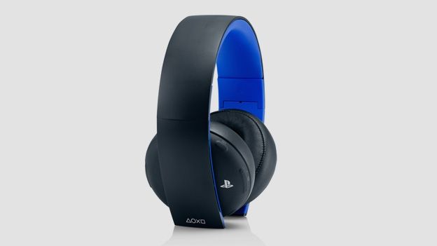 sony ps4 gold wireless stereo headset