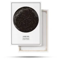 3. Constellation Star Map: