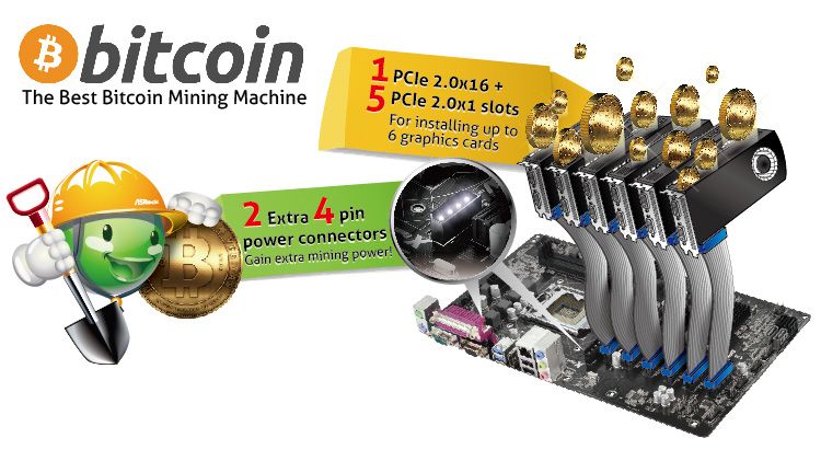 ASRock releases motherboards designed to mine Bitcoins ...