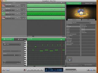 garageband show tempo