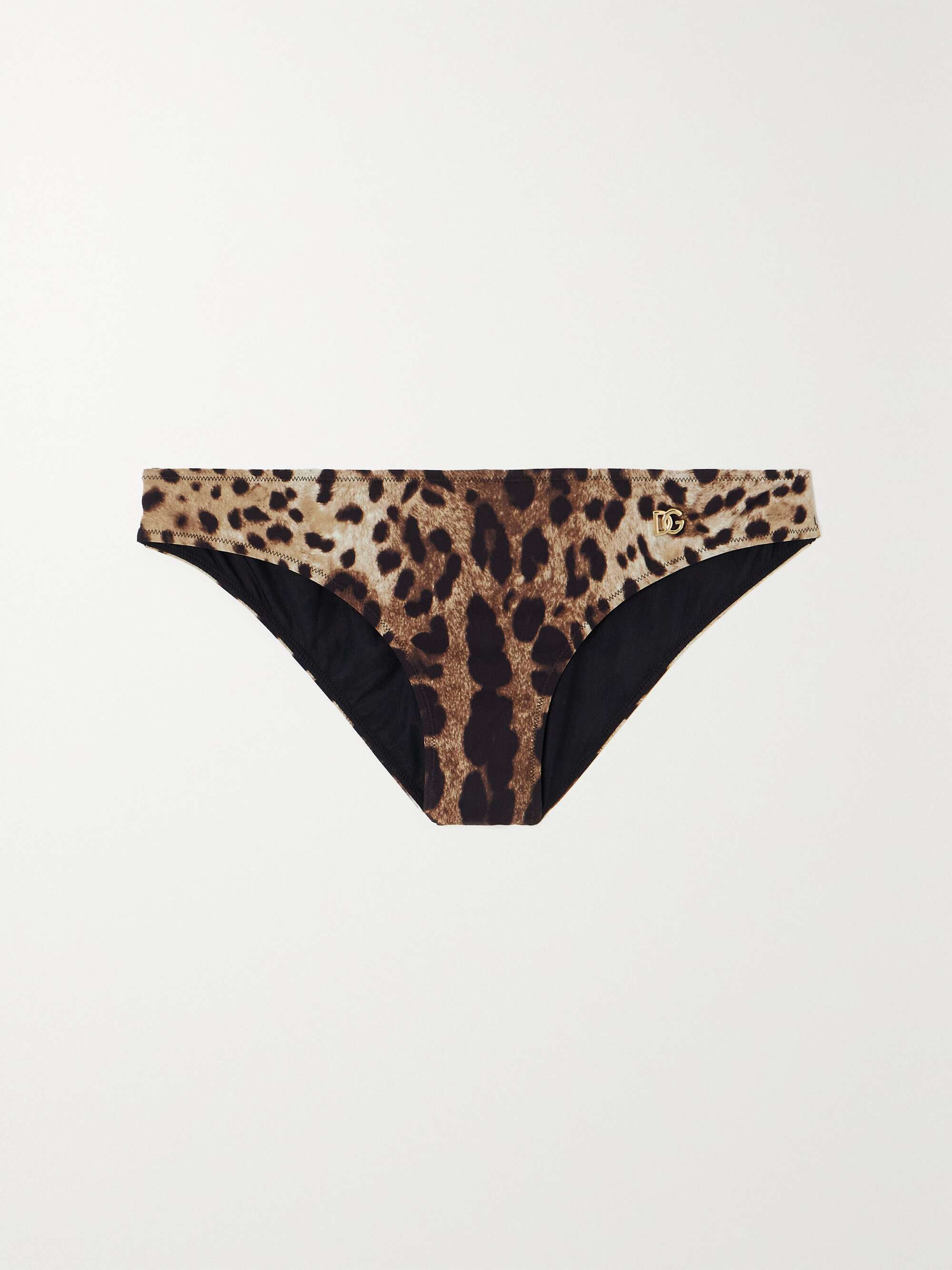 Leopard-Print Bikini Briefs
