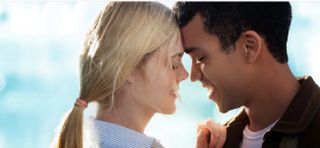 Justice Smith and Elle Fanning in Netflix's All the Bright Places