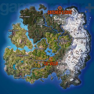 Fortnite Lil' Villa and Catcher's Cove map
