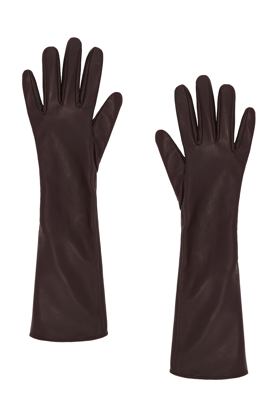 Faux Leather Gloves