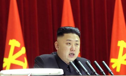 North Korea's young, untested leader is at least mentioning the possibility of negotiations.
