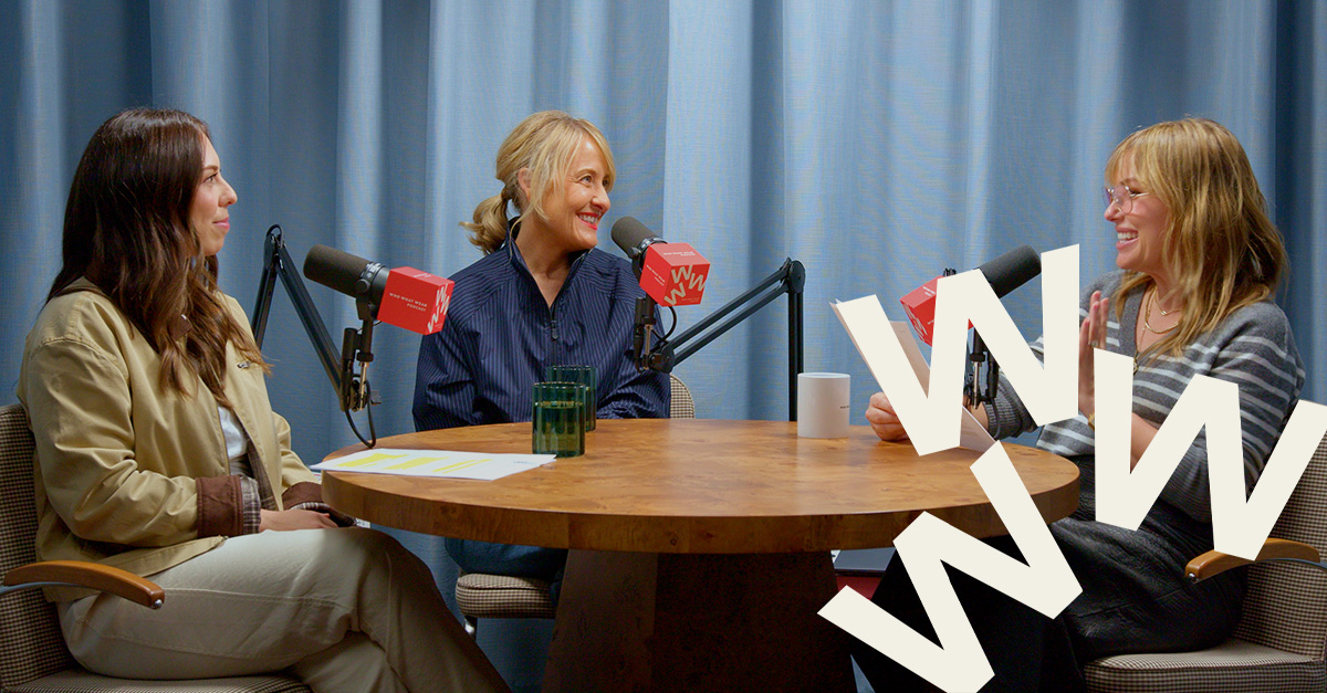 Evereve Who What Wear Podcast recording