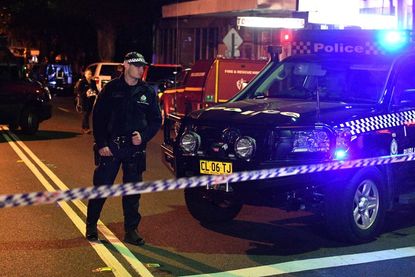 Police investigate a terror threat in Australia