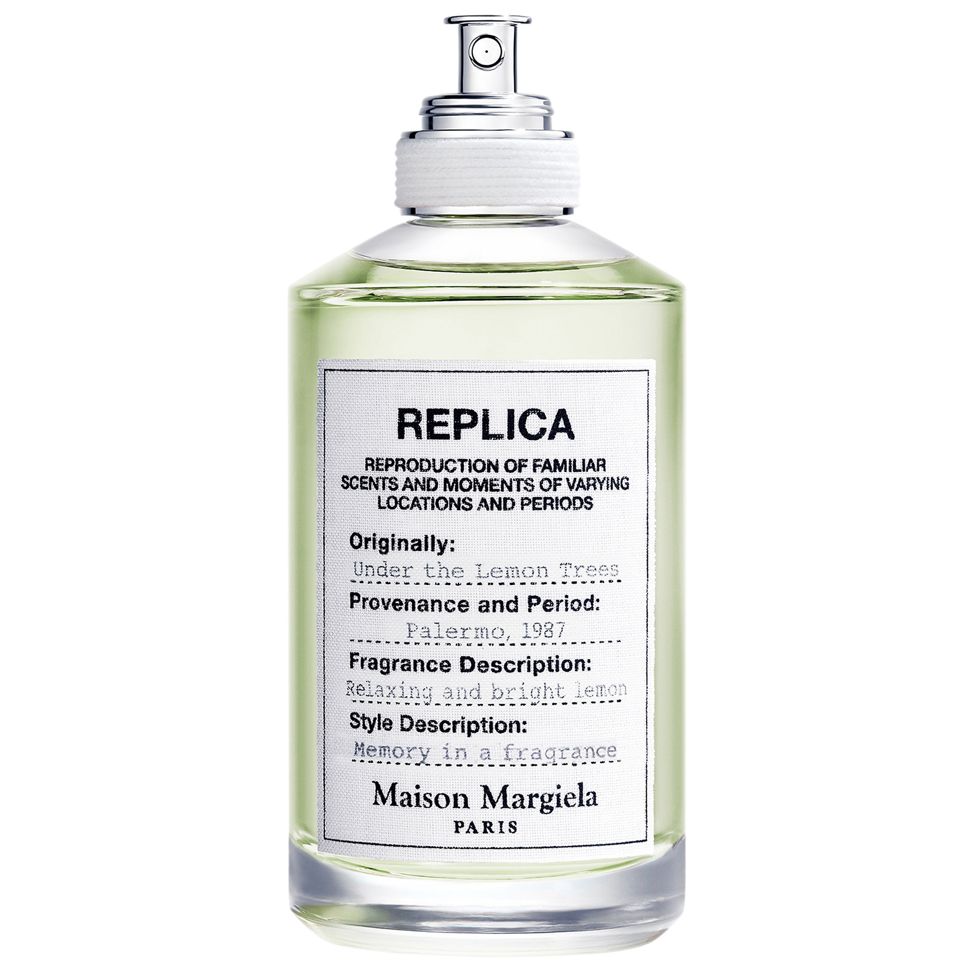Replica' Under the Lemon Trees Eau De Toilette With Citrus & Musk