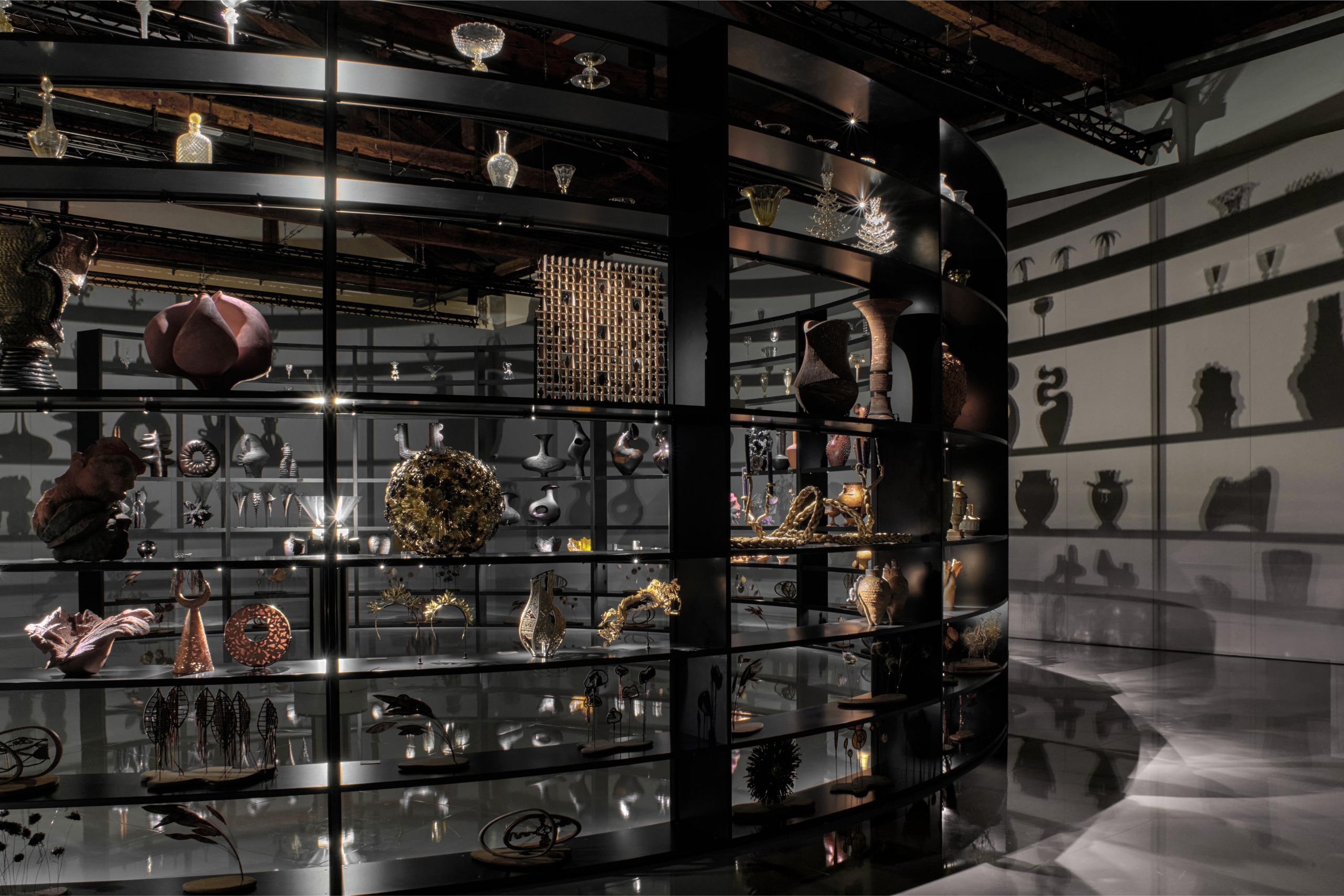 Installation view of Homo Faber 2026 by Es Devlin