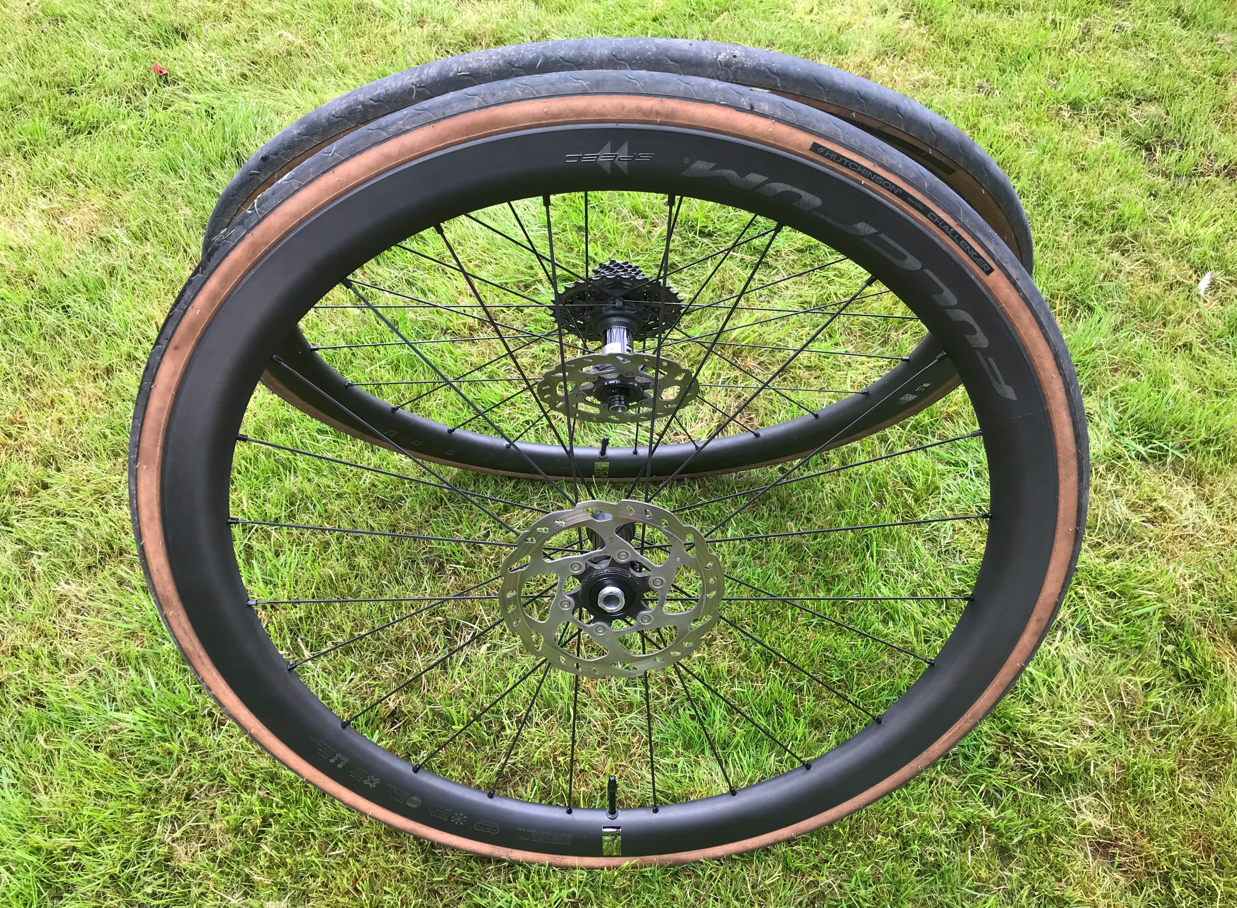 Fulcrum Speed 42 wheels together out of bike