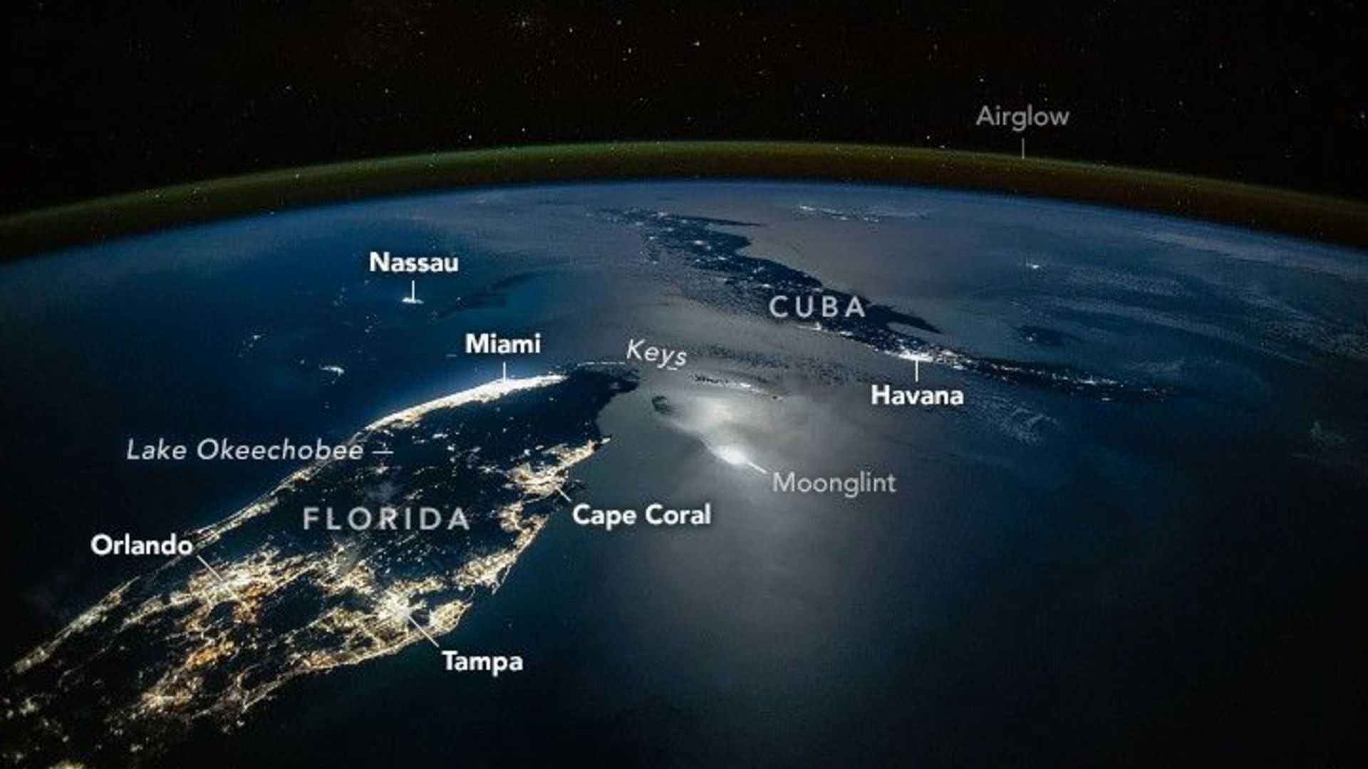 ISS astronaut snaps stunning nighttime photo of Florida and Cuba | Space photo of the day for Dec. 29, 2025