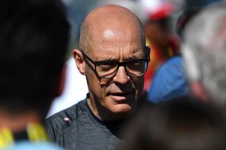 David Brailsford at the rest day