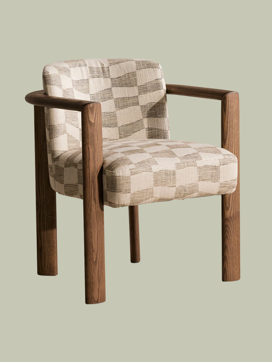 Soho Home, Aria Dining Chair, Kimber Jacquard, Natural
