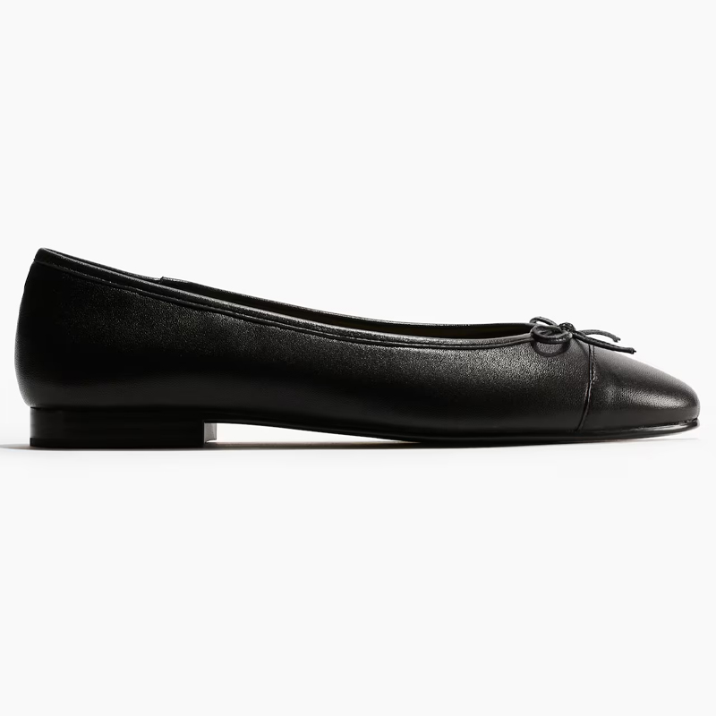 Black ballet pumps, H&amp;amp;M